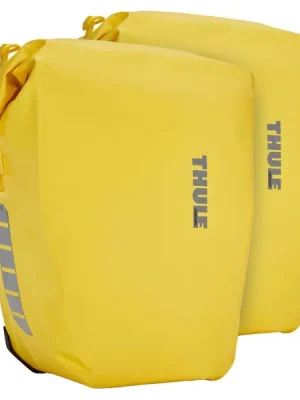 Heißes Angebot Thule SHIELD PANNIER 25L PAIR - YELLOW - Fahrradtaschen