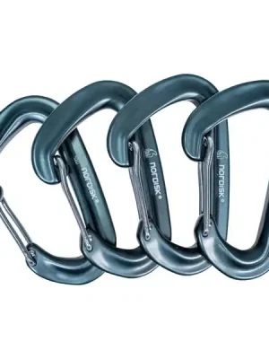 Nordisk ALUMINIUM HOOK XL (4 PCS) - Karabiner Sonderaktion