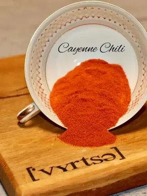 [‘Vyrtse] Cayenne Chili gemahlen, 150g Nur Heute